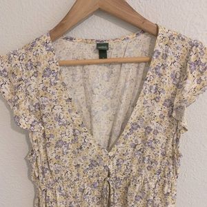 Floral summer top